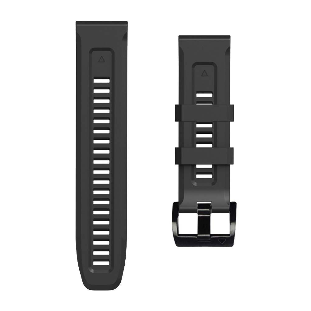 Tech-Protect IconBand Strap for Garmin Fenix 5 / 6 / 6 Pro / 7 - Black
