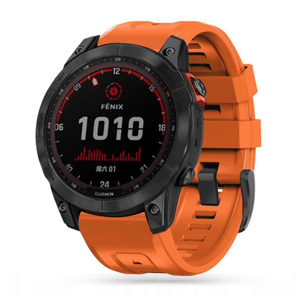 Tech-Protect IconBand Strap for Garmin Fenix 3 / 5X / 6X / 7X, Orange