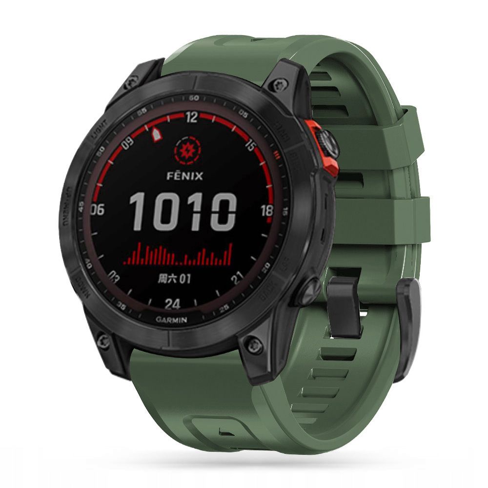 Tech-Protect IconBand Strap for Garmin Fenix 3 / 5X / 6X / 7X, Green