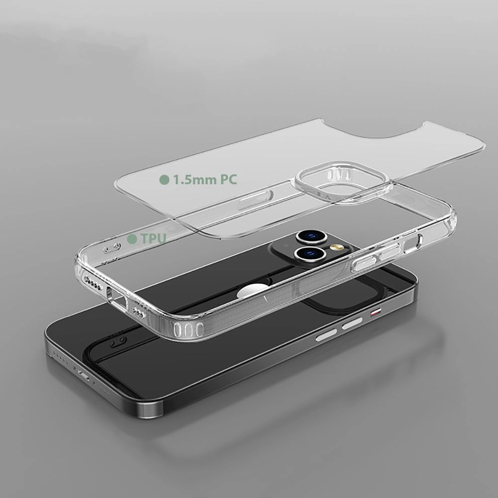 Apple iPhone 14 Pro 6.1\'\' Tech-Protect FlexAir Hybrid Cover Case, Transparent