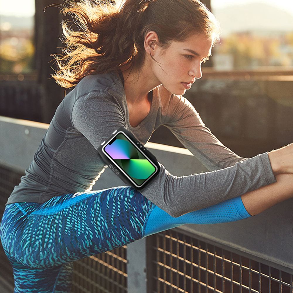 Tech-Protect M1 sporta josta, universāla viedtālruņiem līdz 6,8" - zila | Armband sports universal for...