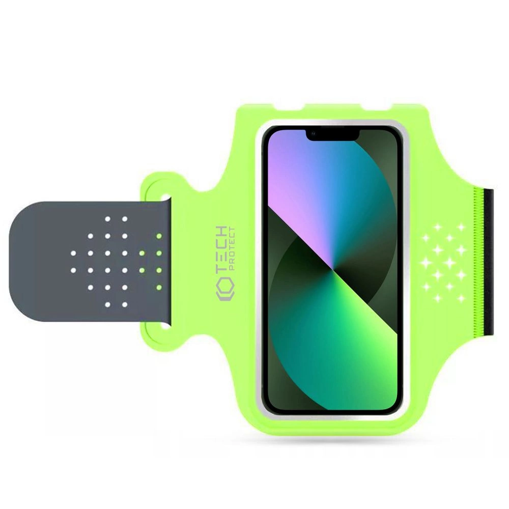 Armband Tech-Protect M1 sports universal for smartphones up to 6.8\" - green