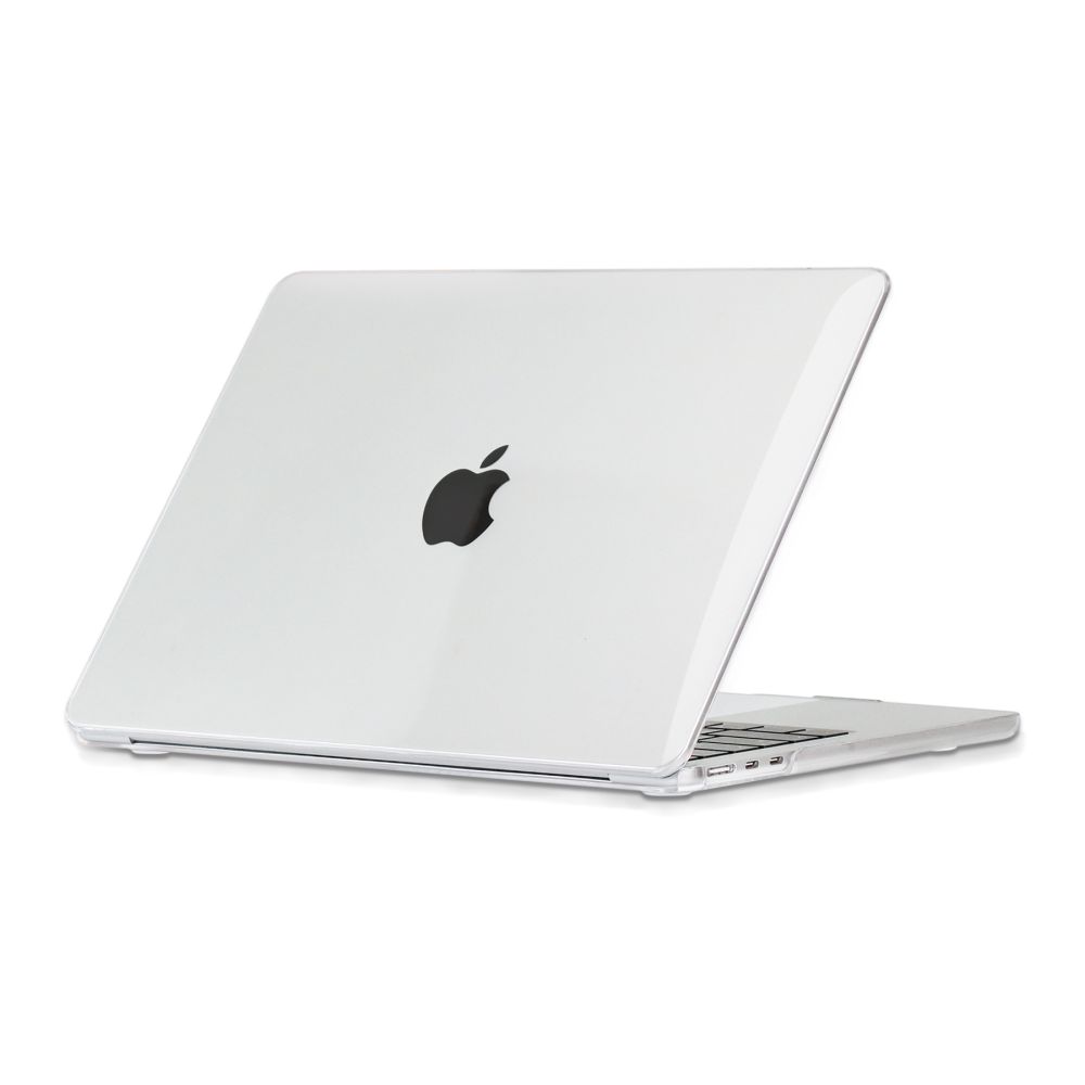 Tech-Protect SmartShell Case for MacBook Air 13\" M2 / M3 (2022-2024), Transparent