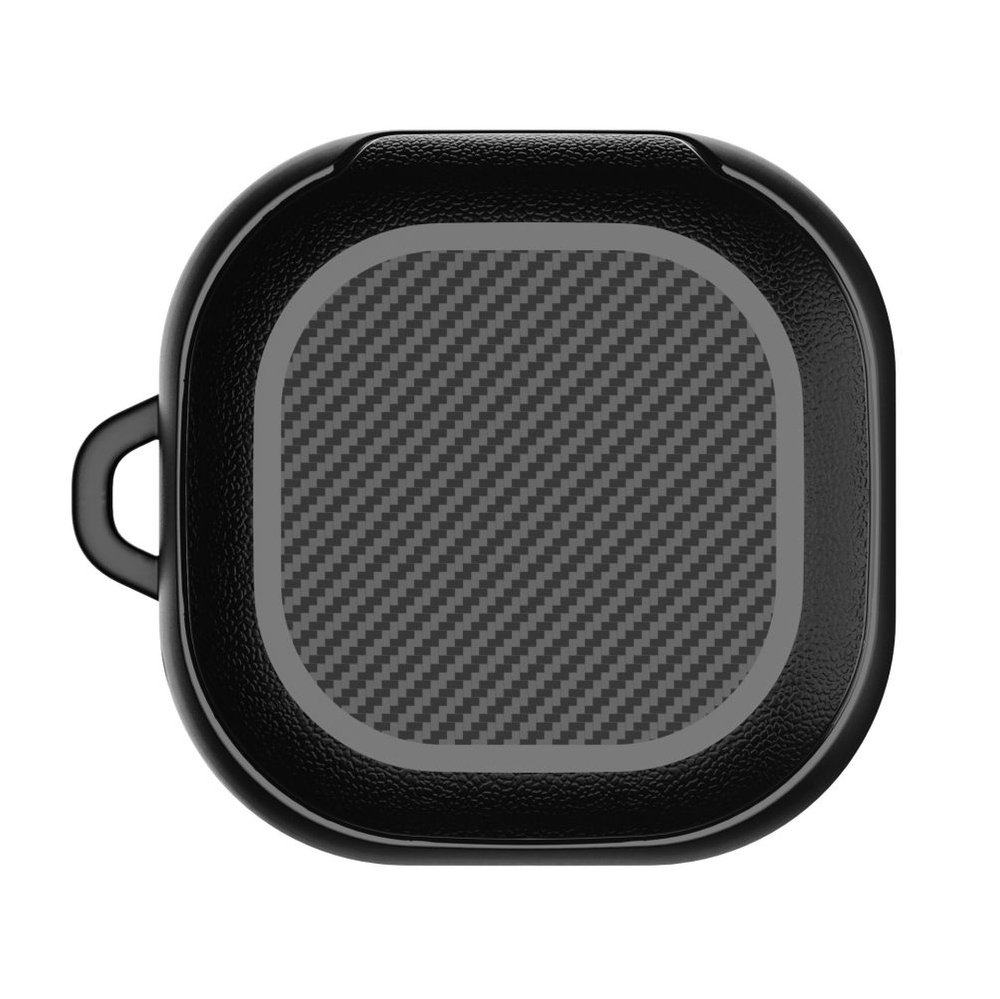 Чехол Tech-Protect Rough Carbon для Samsung Galaxy Buds FE / 2 Pro / Live - черный