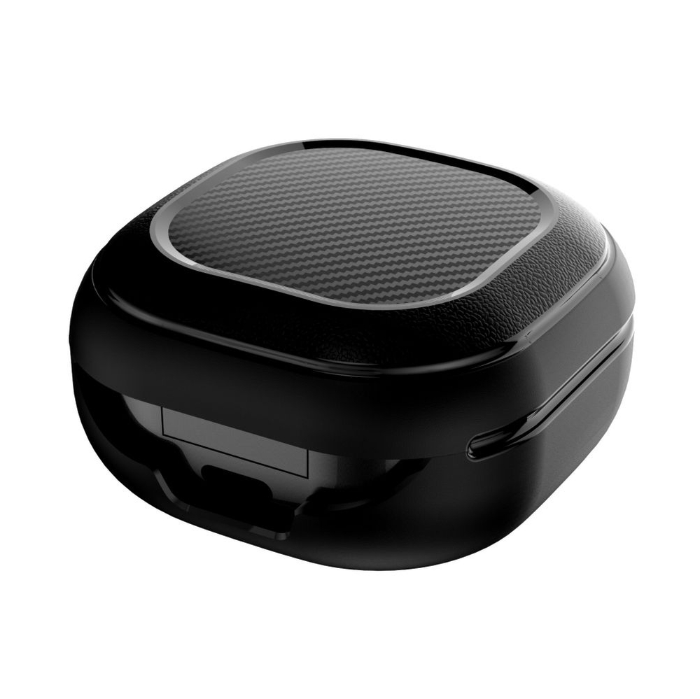 Чехол Tech-Protect Rough Carbon для Samsung Galaxy Buds FE / 2 Pro / Live - черный