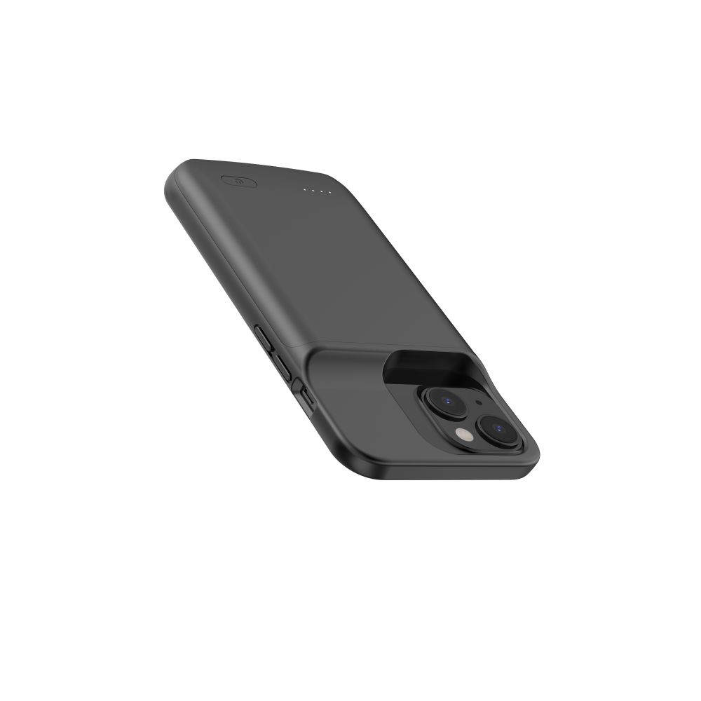 Tech-Protect iPhone 14 / 14 Pro vāciņš ar 4800mAh akumulatoru PowerCase, melns