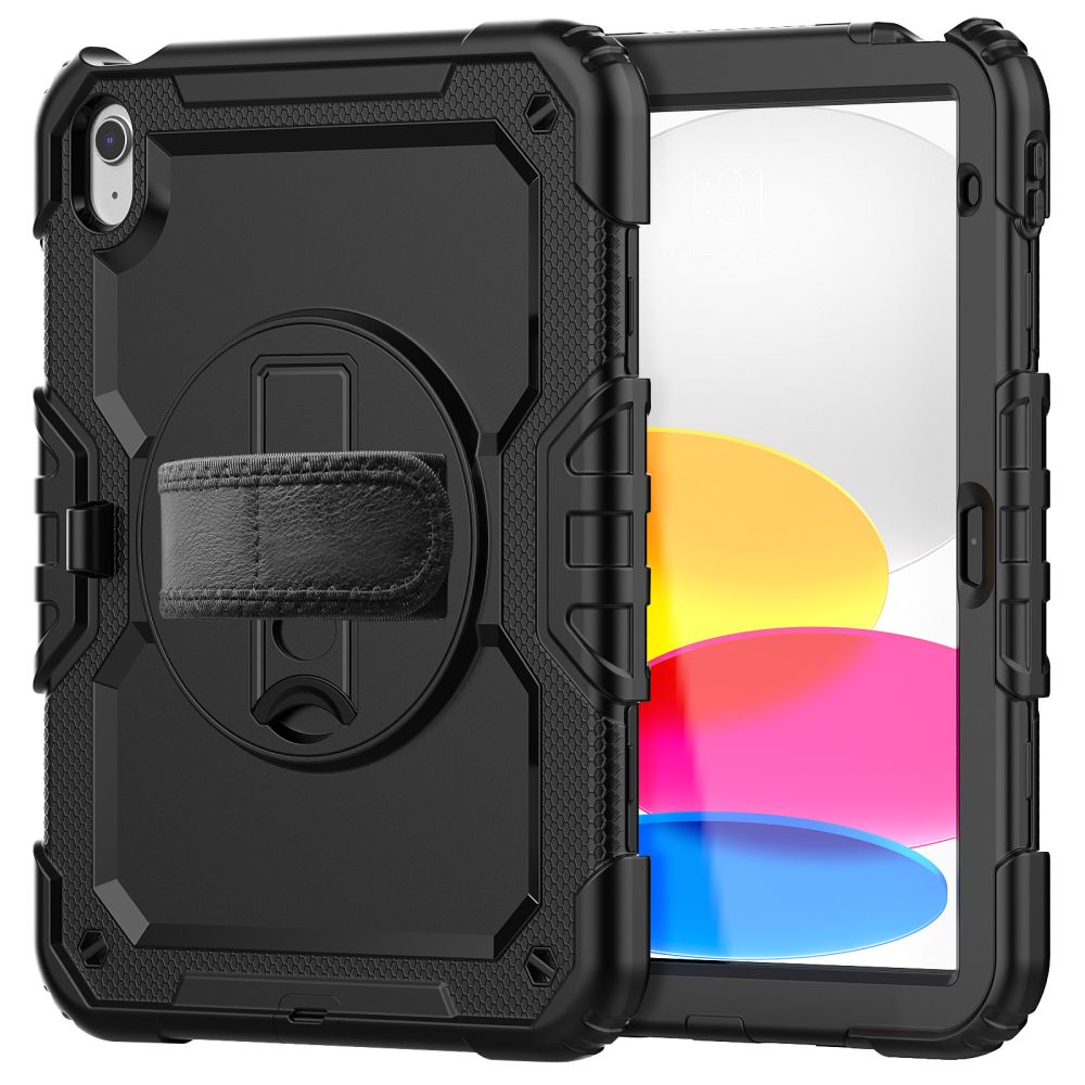 Apple iPad (2022) 10.9\" (A2757 A2696) 10 gen. Tech-Protect Solid360 Cover Case, Black