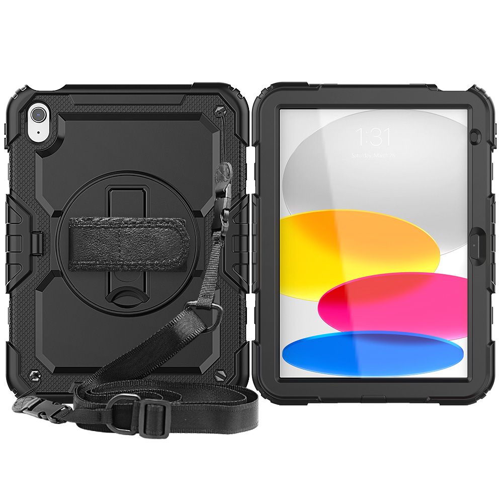 Apple iPad (2022) 10.9\" (A2757 A2696) 10 gen. Tech-Protect Solid360 Cover Case, Black