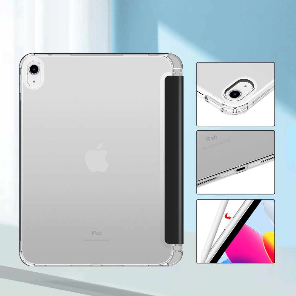 Apple iPad (2022) 10.9\" (A2757 A2696) 10 gen. Tech-Protect SC Pen Hybrid Cover Case, Black