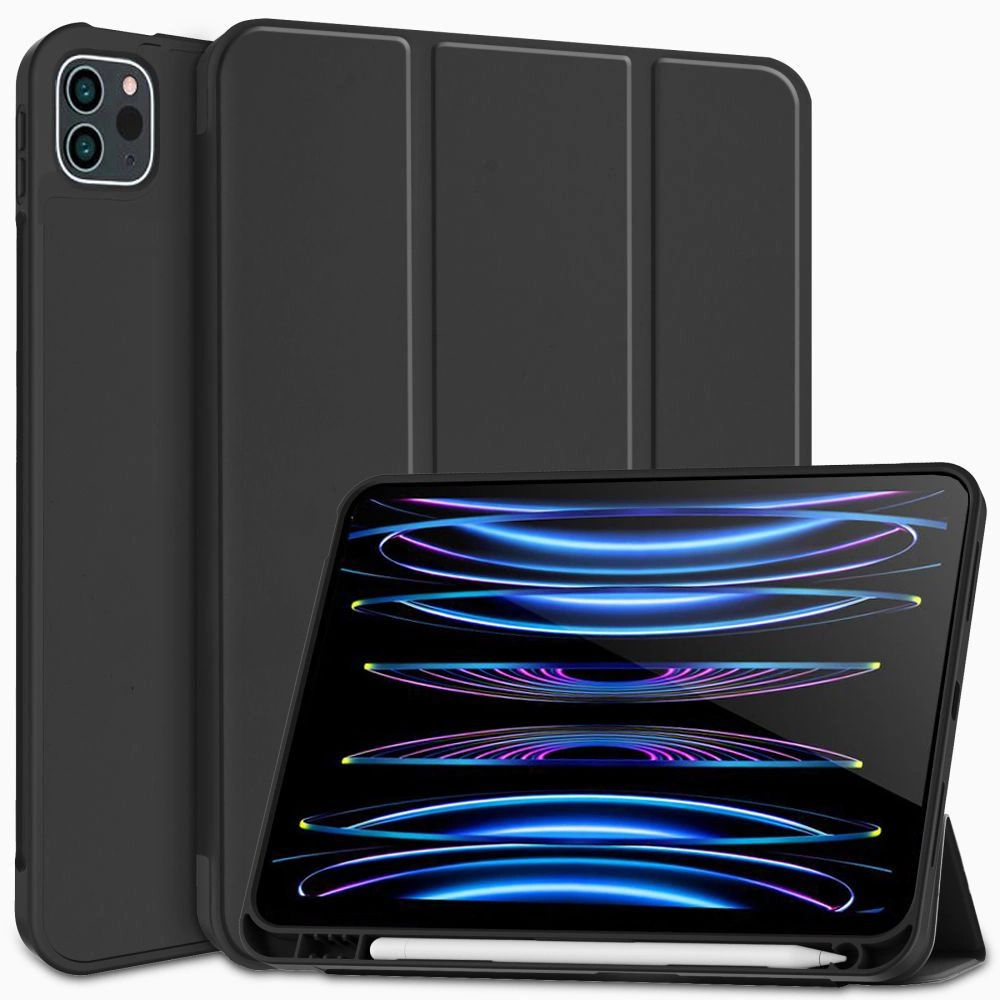 Apple iPad Pro 12.9'' (2020 2021 2022) Tech-Protect SC Pen Protective Cover Case, Black | Planšetes Vāciņš Maciņš...