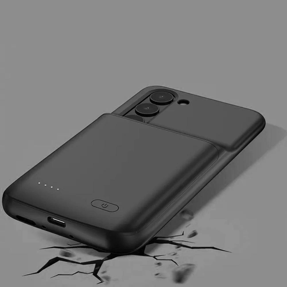 Samsung Galaxy S23 Ultra (SM-S918) Tech-Protect PowerCase with 4800mAh Powerbank Case Cover, Black