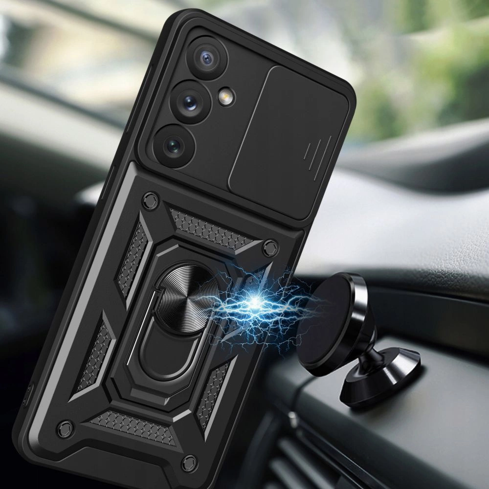 Samsung Galaxy A14 5G (SM-A146) / 4G (SM-A145F/DSN) Tech-Protect CamShield Pro Case Cover, Black | Telefona Vāciņš...