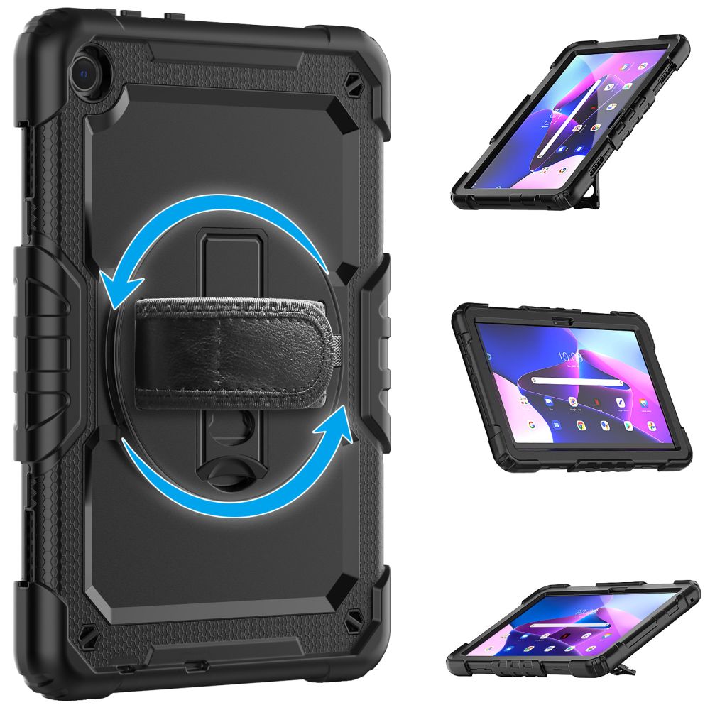 Lenovo Tab M10 (3rd Gen) (TB-328FU) Tech-Protect Solid360 Cover Case, Black | Чехол Книжка для...
