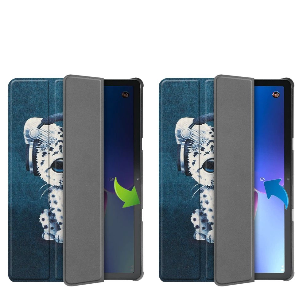 Lenovo Tab M10 (3rd Gen) (TB-328FU) Trifold Tech-Protect SmartCase Protective Cover Case, Blue