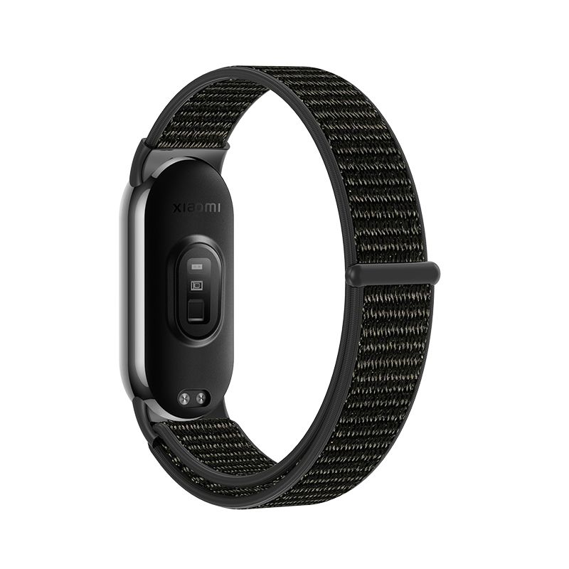 Tech-Protect Nylon Strap for Xiaomi Smart Band 8 / 8 NFC, Black