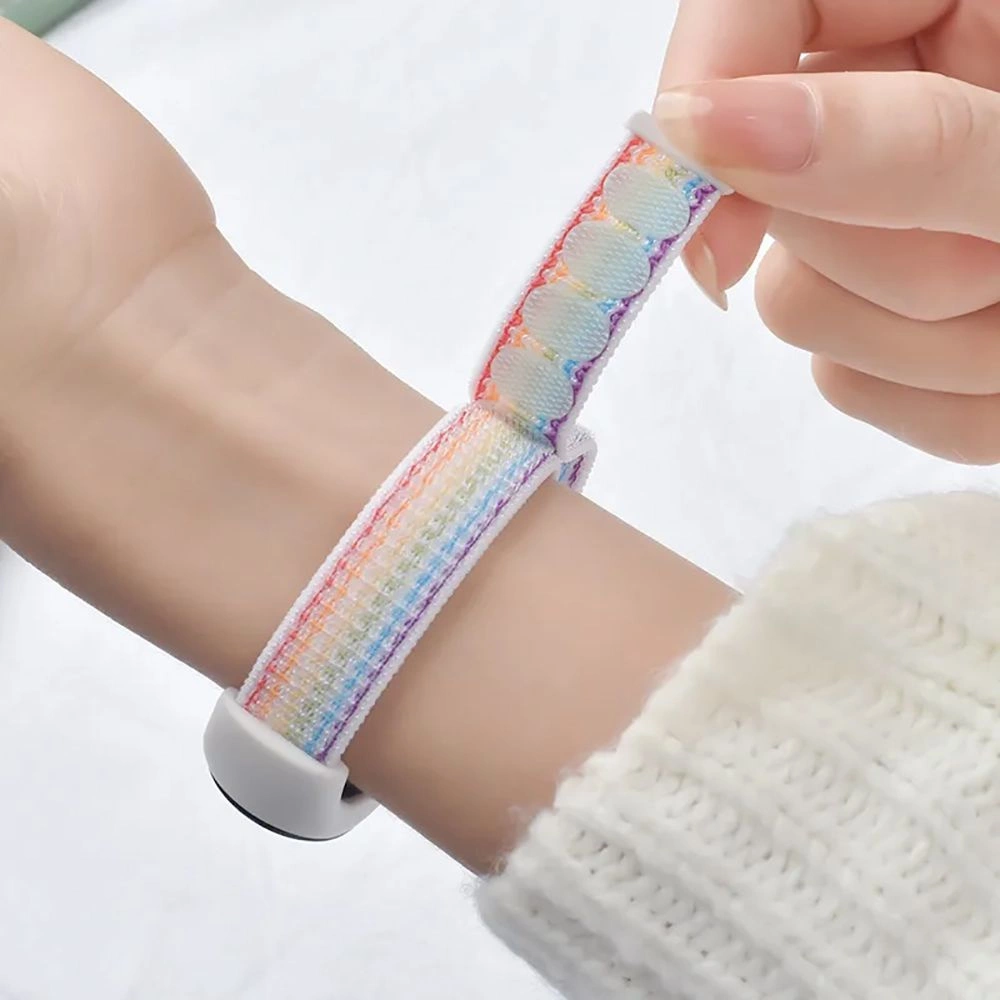 Tech-Protect Nylon strap for Xiaomi Smart Band 8 / 8 NFC - pink