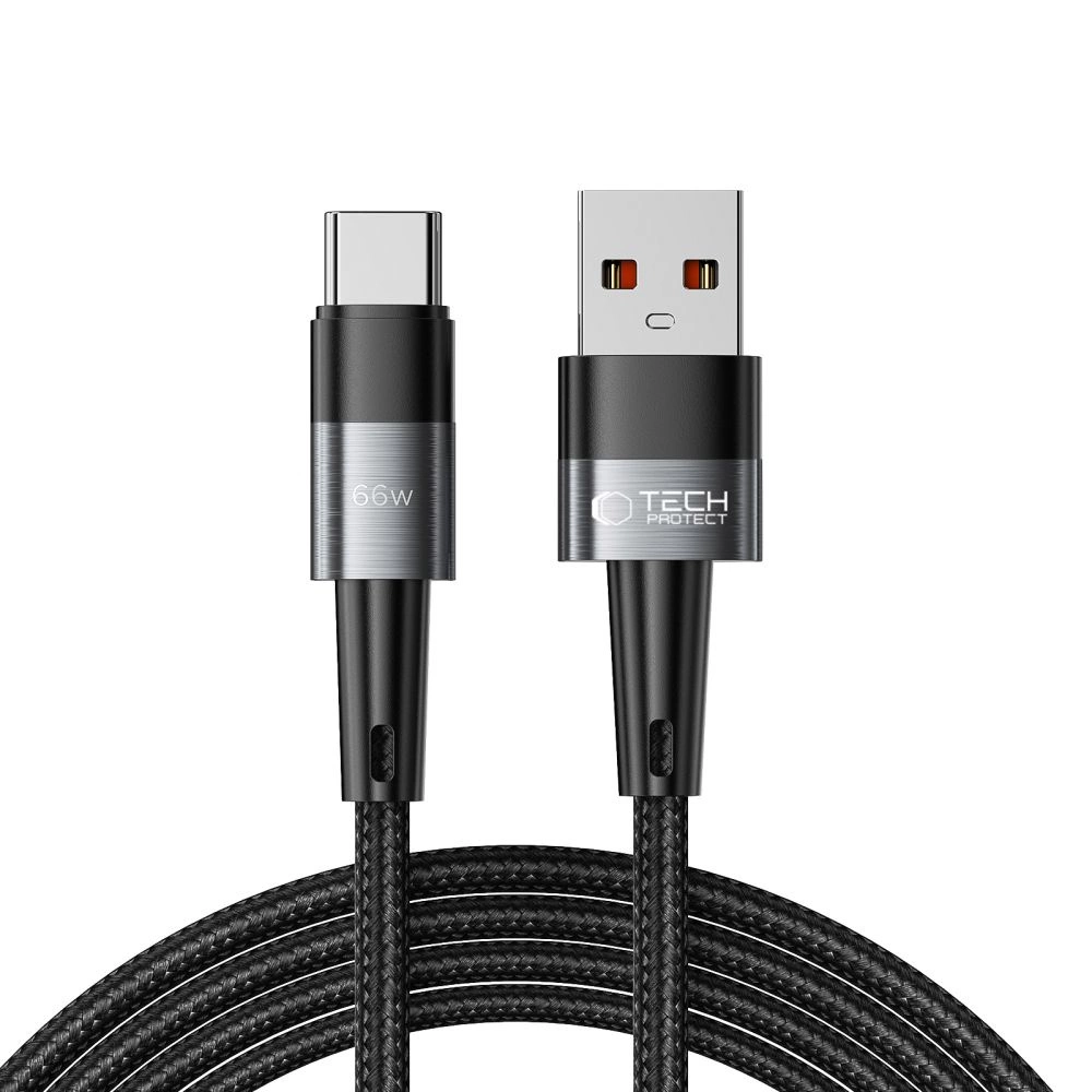 Tech-Protect UltraBoost USB-C / USB-C cable 66W 6A 2m - gray