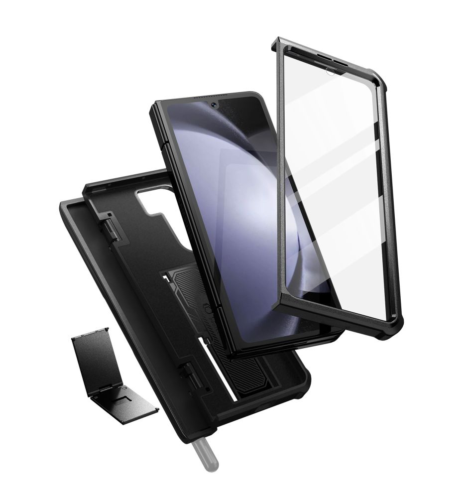 Tech-Protect Kevlar Pro Pen Case for Samsung Galaxy Z Fold 5, Black