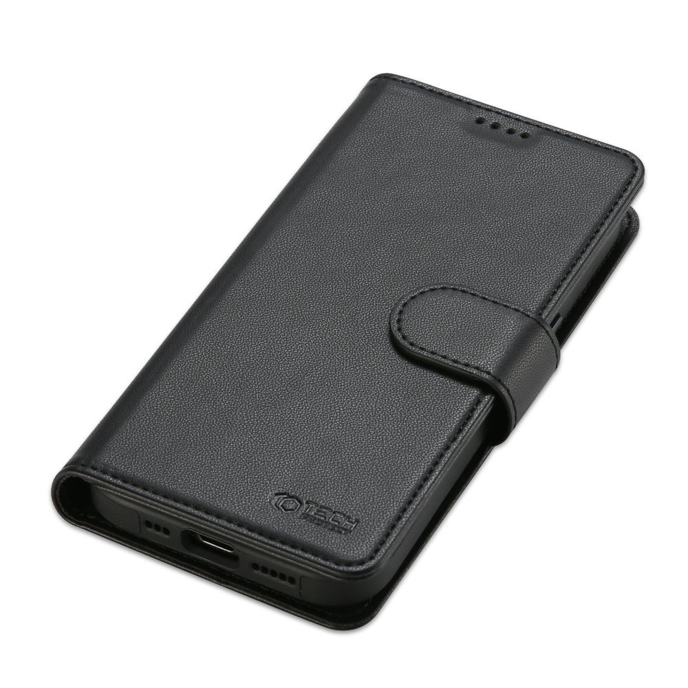 Apple iPhone 15 Pro Max 6.7\'\' Tech-Protect Wallet MagSafe Book Case Cover, Black