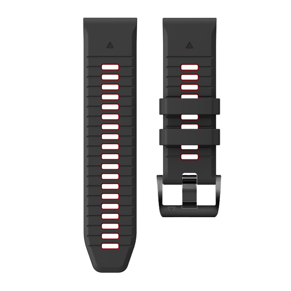 Tech-Protect IconBand Pro Strap for Garmin Fenix 3 / 5X / 6X / 7X, Black/Red