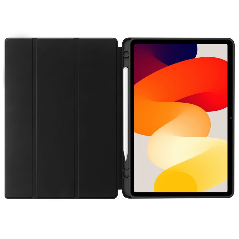 Xiaomi Redmi Pad SE 11\'\' Tech-Protect SC Pen Protective Cover Case, Black | Planšetes Vāciņš Maciņš Apvalks...