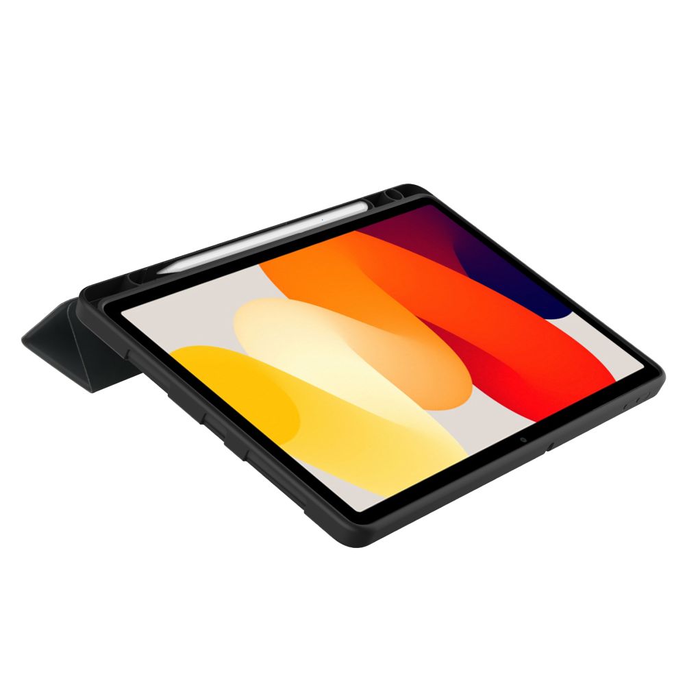 Xiaomi Redmi Pad SE 11\'\' Tech-Protect SC Pen Protective Cover Case, Black | Planšetes Vāciņš Maciņš Apvalks...