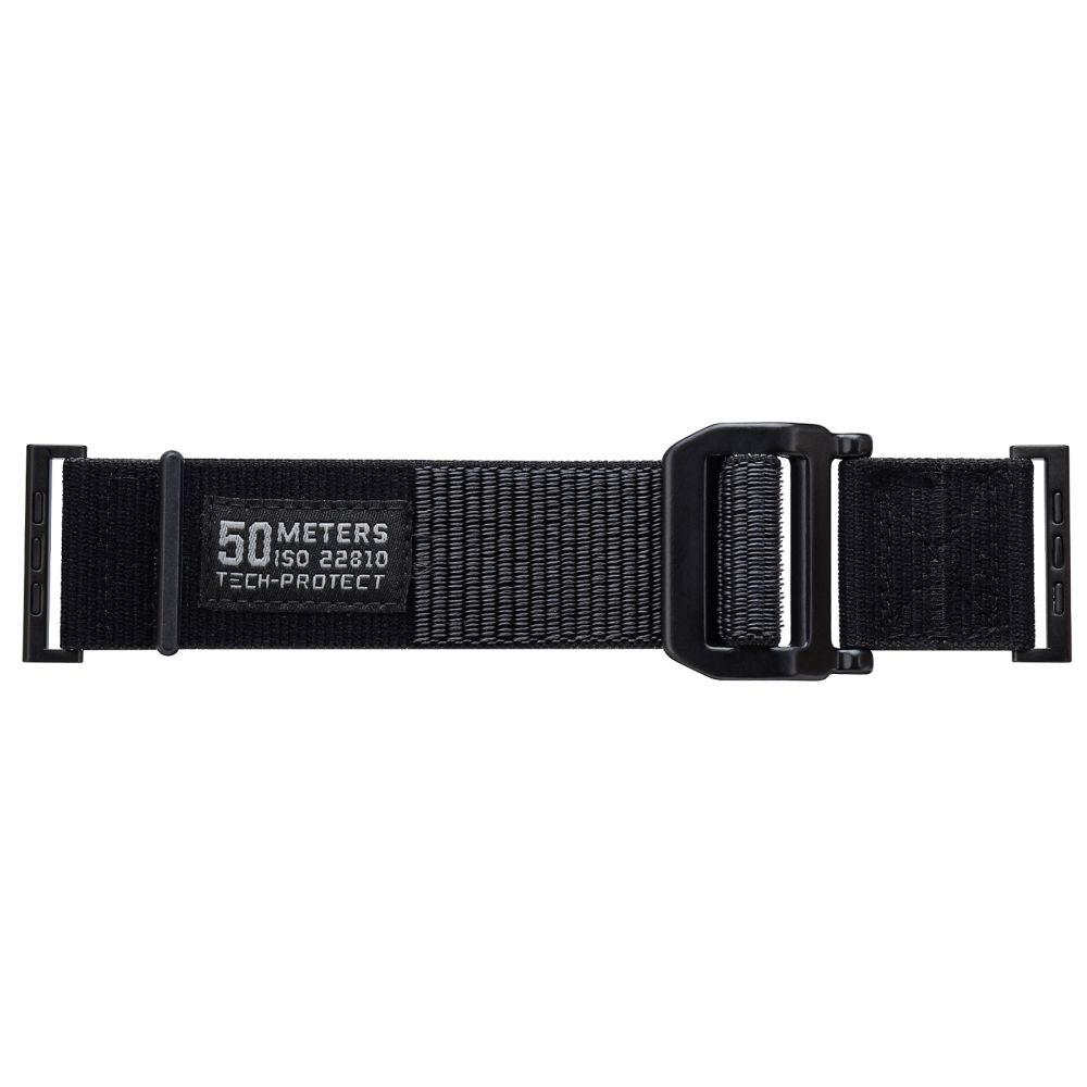 Tech-Protect Scout strap for Apple Watch 4 / 5 / 6 / 7 / 8 / 9 / SE / Ultra 1 / 2 (42/44/45/49 mm) - black