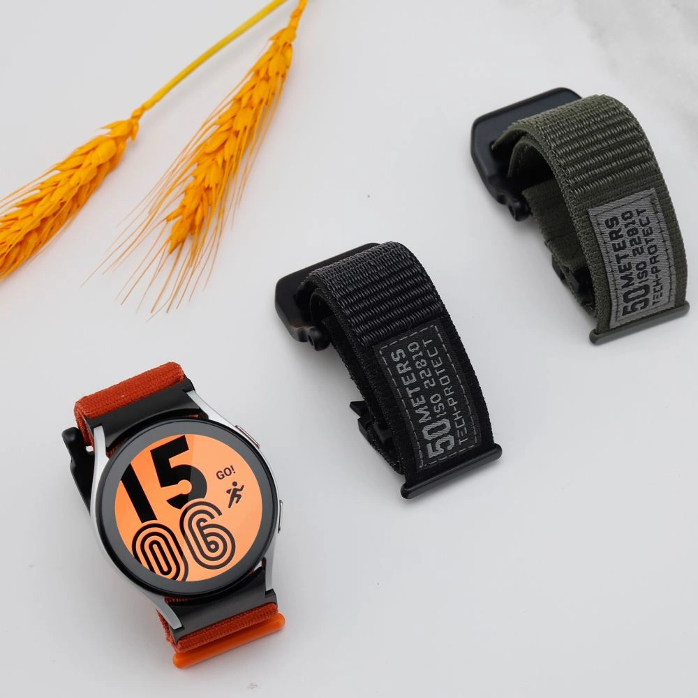 Tech-Protect Scout Strap for Samsung Galaxy Watch 4/5/5 Pro/6/7/FE - Black
