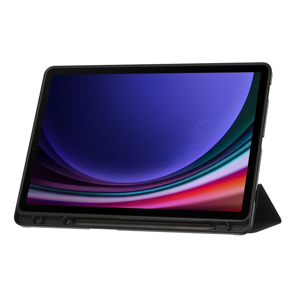 Samsung Galaxy Tab S9 FE 10.9\'\' (SM-X510 / X516B) Trifold Tech-Protect SC Pen Protective Cover Case, Black