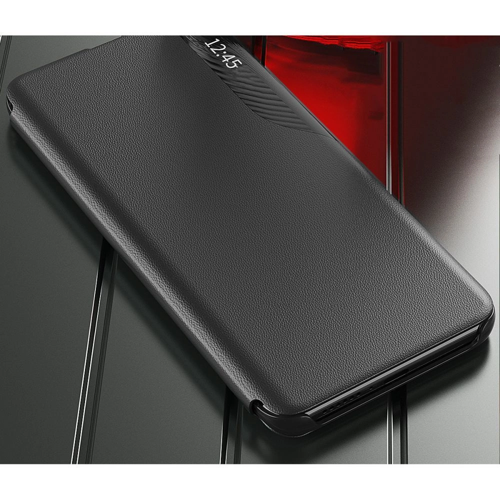 Xiaomi Poco M4 Pro 4G / LTE Tech-Protect Smart View Book Case Cover, Black | Telefona Vāciņš Maciņš Apvalks...