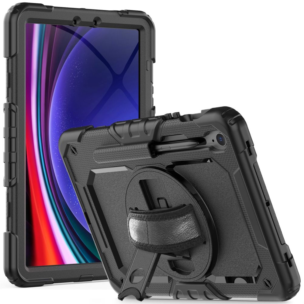 Tech-Protect Solid360 Case for Samsung Galaxy Tab S9 FE 10.9\" - Black