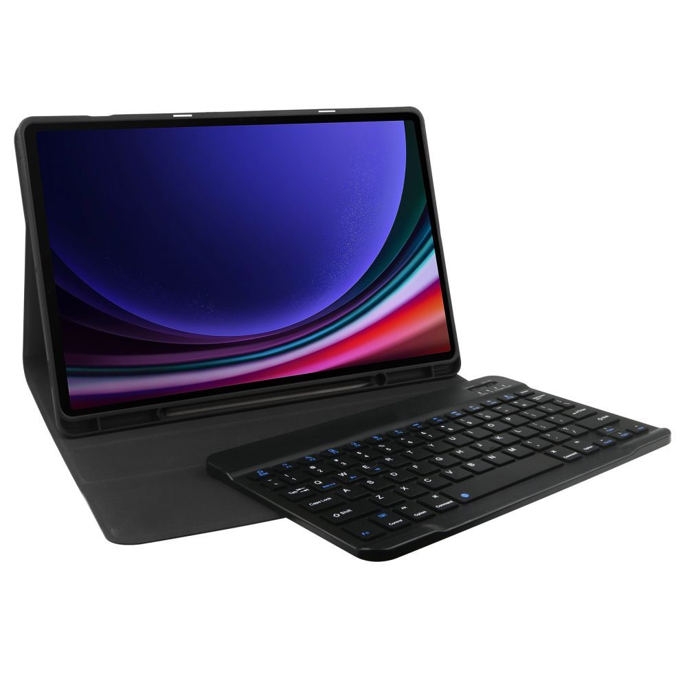 Tech-Protect SC Pen Keyboard Case for Galaxy Tab S9 FE+ 12.4\" Black