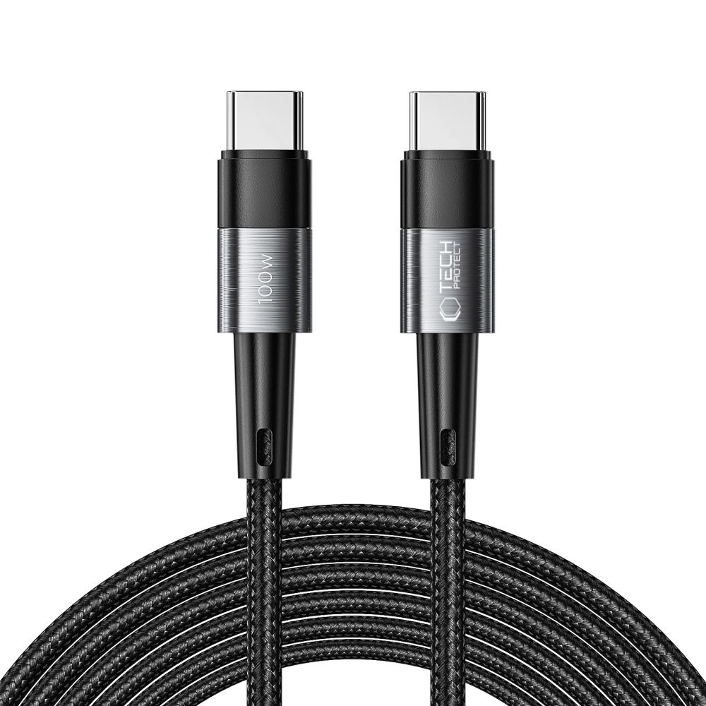 Tech-Protect UltraBoost USB-C / USB-C PD Cable 100W 5A 3m, Gray