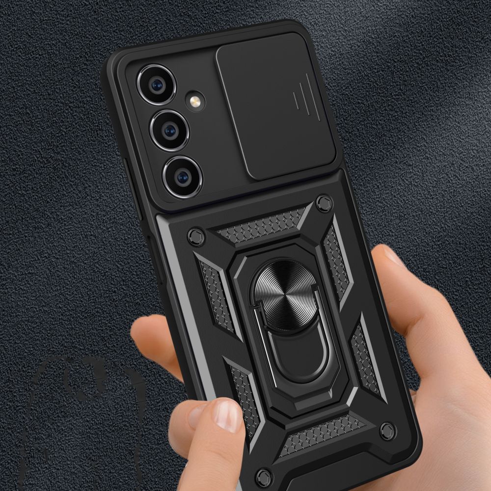 Tech-Protect Samsung Galaxy S23 FE vāciņš CamShield Pro, melns
