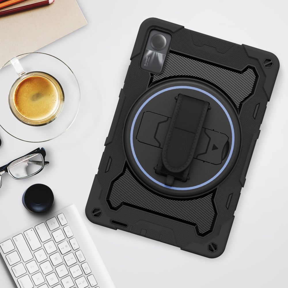 Xiaomi Redmi Pad SE 11\'\' Tech-Protect Solid360 Cover Case, Black