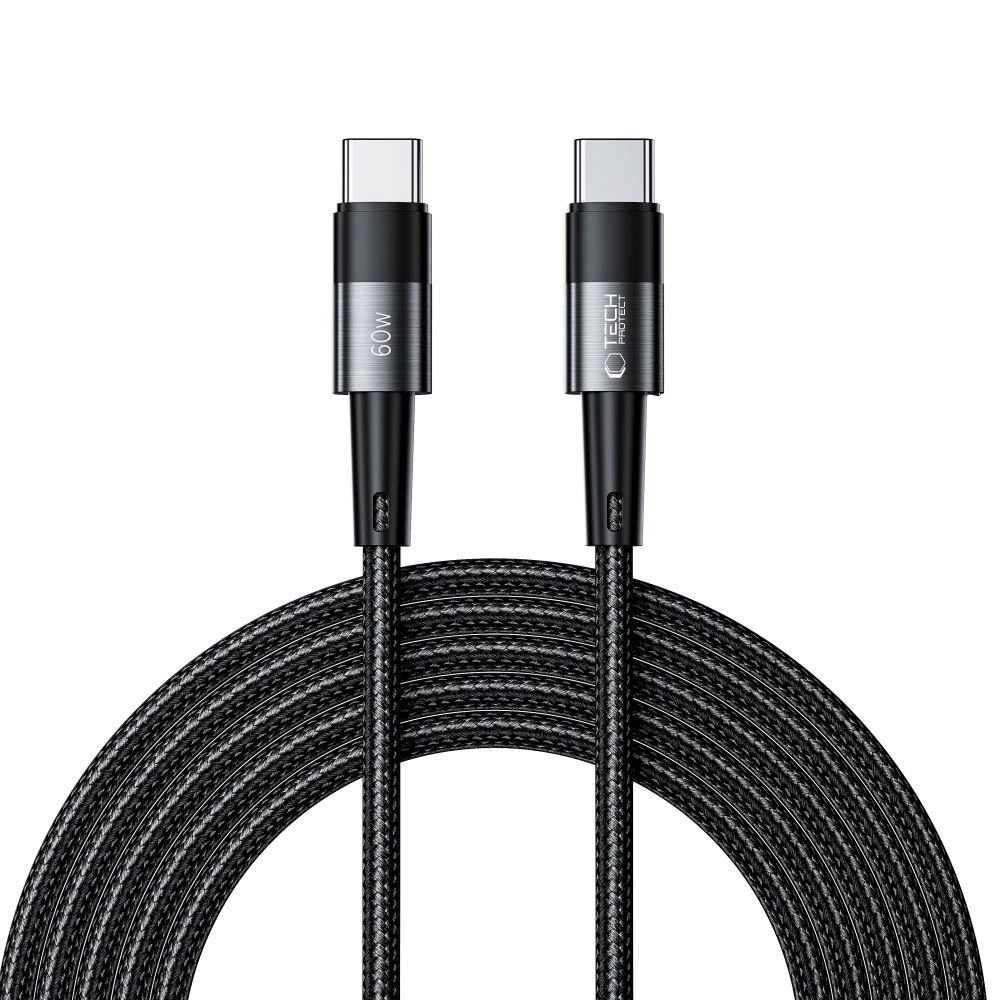 Tech-Protect UltraBoost USB-C / USB-C PD 60W 3A 3m cable - gray