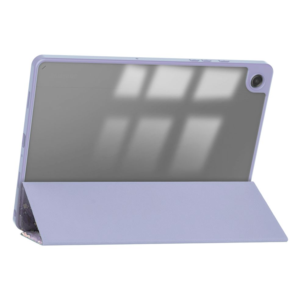 Samsung Galaxy Tab A9+ Plus (SM-X210, X215, X216B) Tech-Protect SC Pen Hybrid Cover Case, Purple Marble | Planšetes...