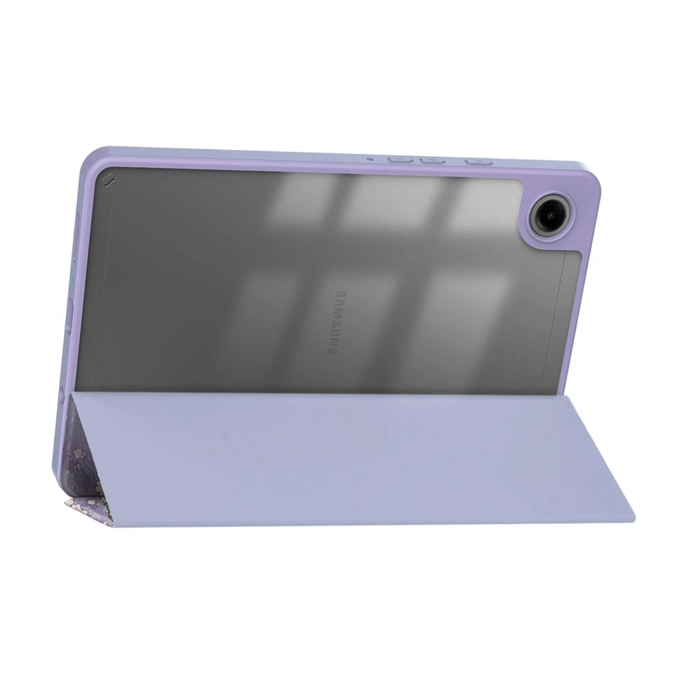 Samsung Galaxy Tab A9 ( SM-X110 / X115 ) Tech-Protect SC Pen Hybrid Cover Case, Purple Marble