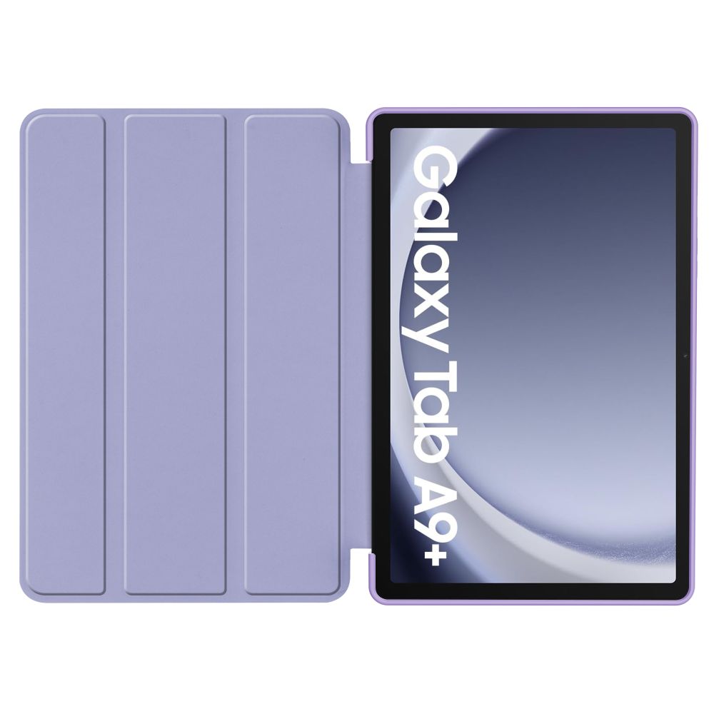 Samsung Galaxy Tab A9+ Plus (SM-X210, X215, X216B) Trifold Tech-Protect SmartCase Protective Cover Case, Purple