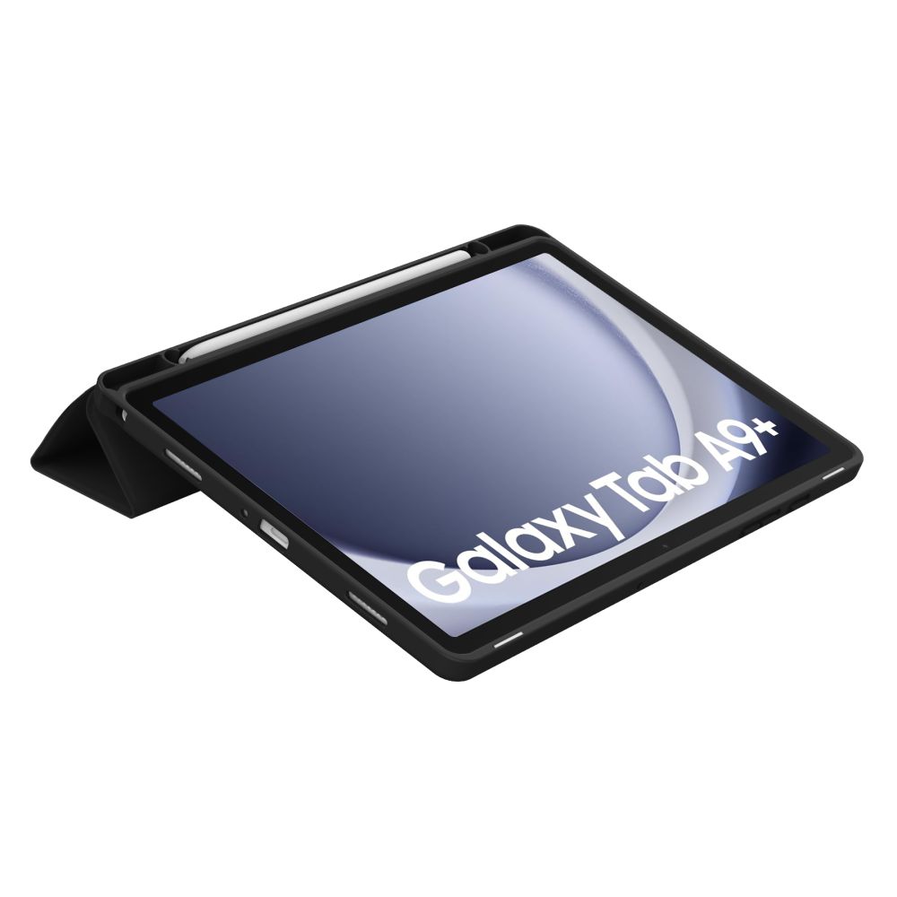 Samsung Galaxy Tab A9+ Plus (SM-X210, X215, X216B) Tech-Protect SC Pen Protective Cover Case, Black