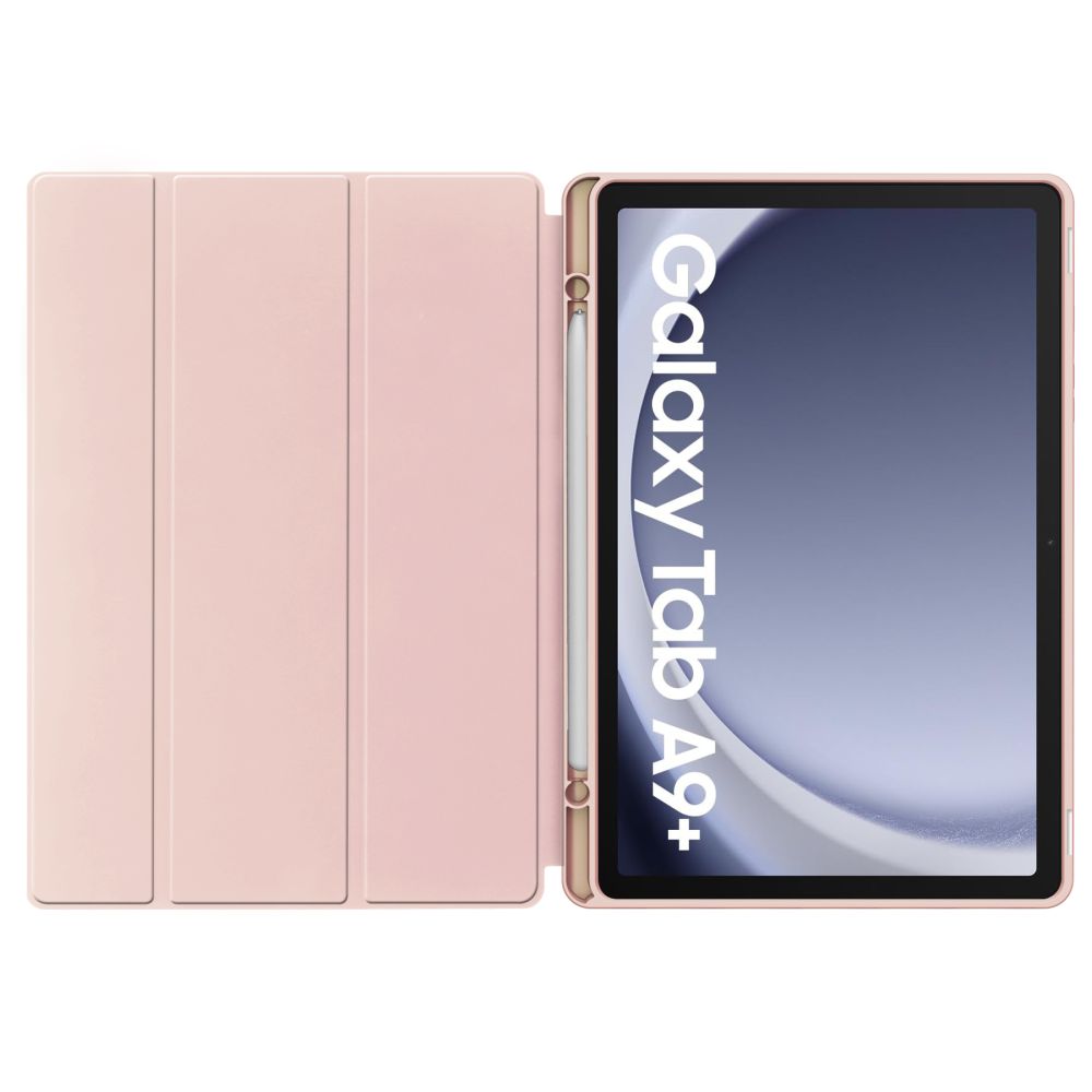 Samsung Galaxy Tab A9+ Plus (SM-X210, X215, X216B) Tech-Protect SC Pen Protective Cover Case, Pink