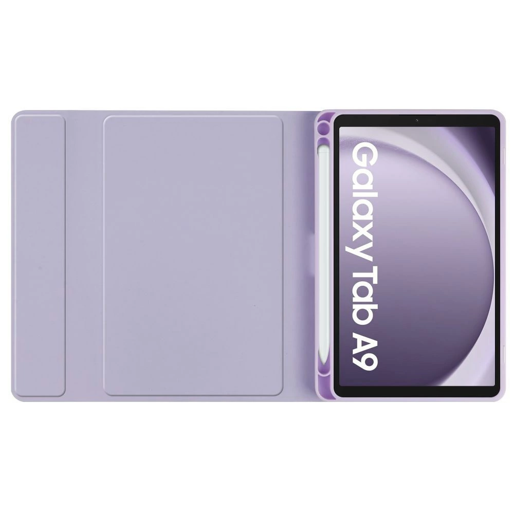 Samsung Galaxy Tab A9 ( SM-X110 / X115 ) Tech-Protect SC Pen Case Cover with Bluetooth Keyboard, Purple