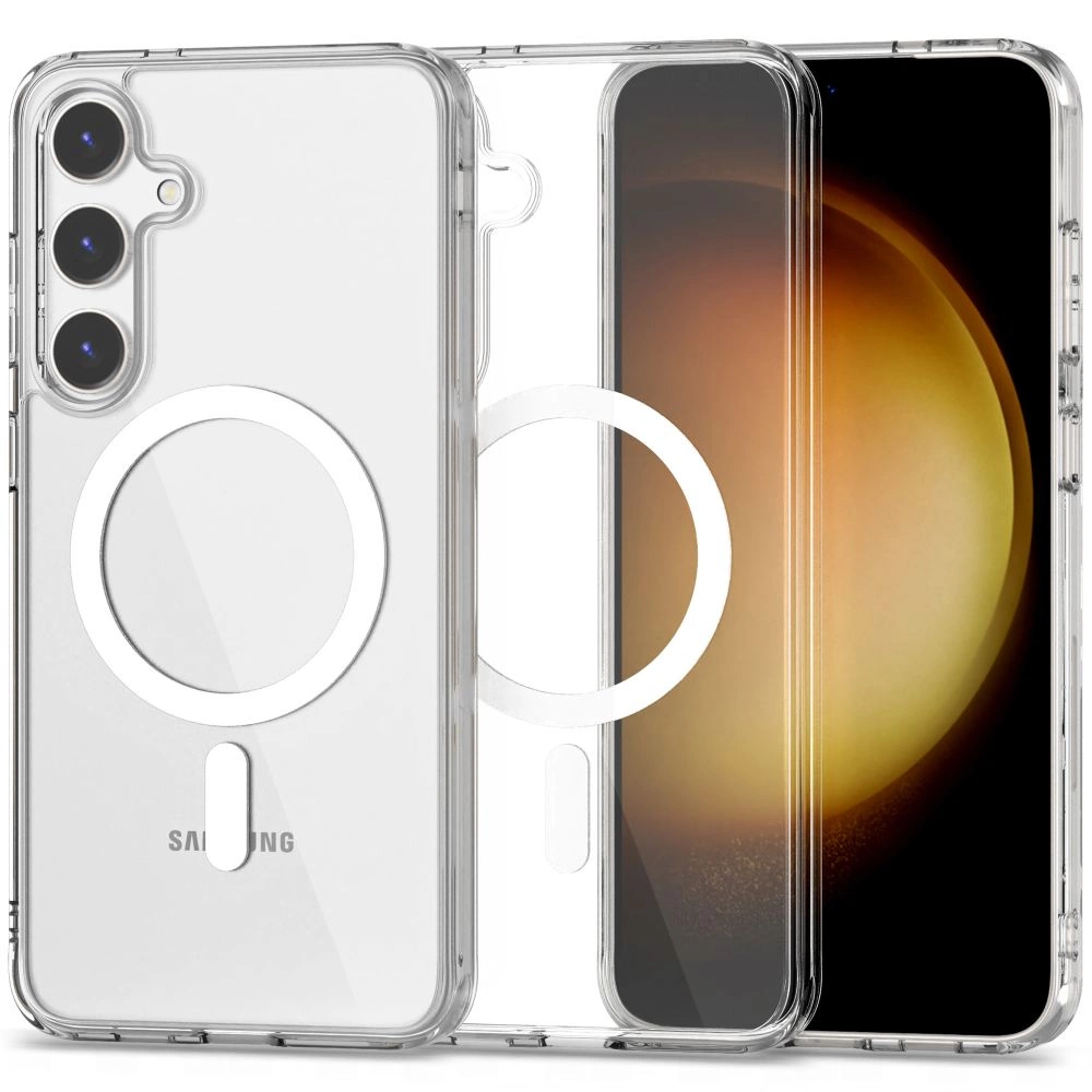 Samsung Galaxy S24 (SM-S921) Tech-Protect FlexAir Hybrid MagSafe Cover Case, Transparent