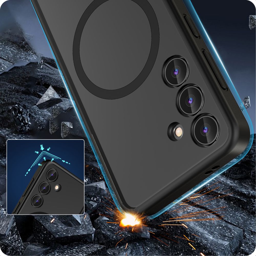 Samsung Galaxy S24 (SM-S921) Tech-Protect MagMat MagSafe Case Cover, Matte Black