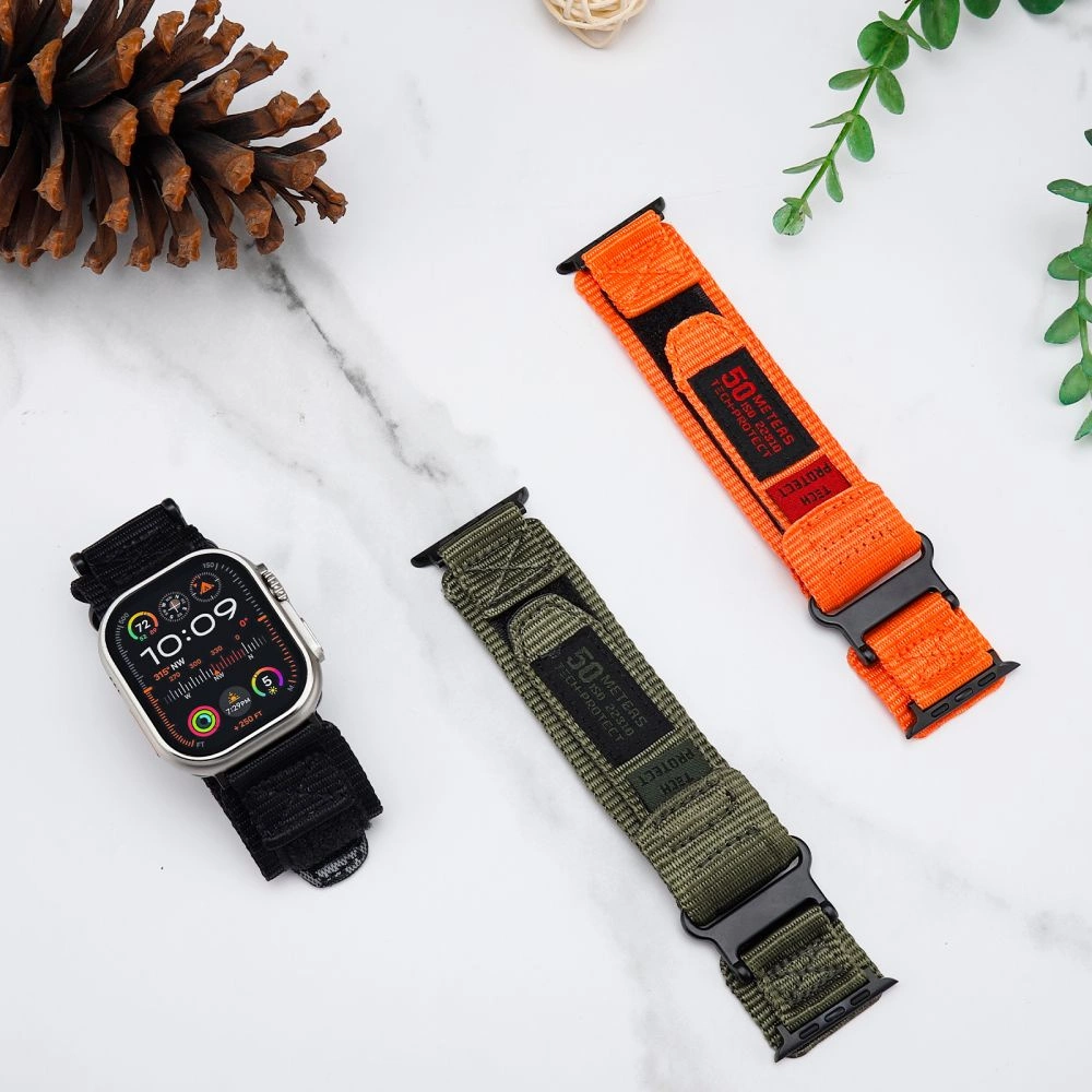 Tech-Protect Scout Pro 2 strap for Apple Watch 4 / 5 / 6 / 7 / 8 / 9 / SE / Ultra 1 / 2 (42/44/45/49 mm) - green