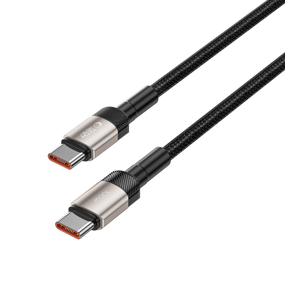 Tech-Protect UltraBoost Evo USB-C / USB-C PD Cable 100W 1m, Titanium
