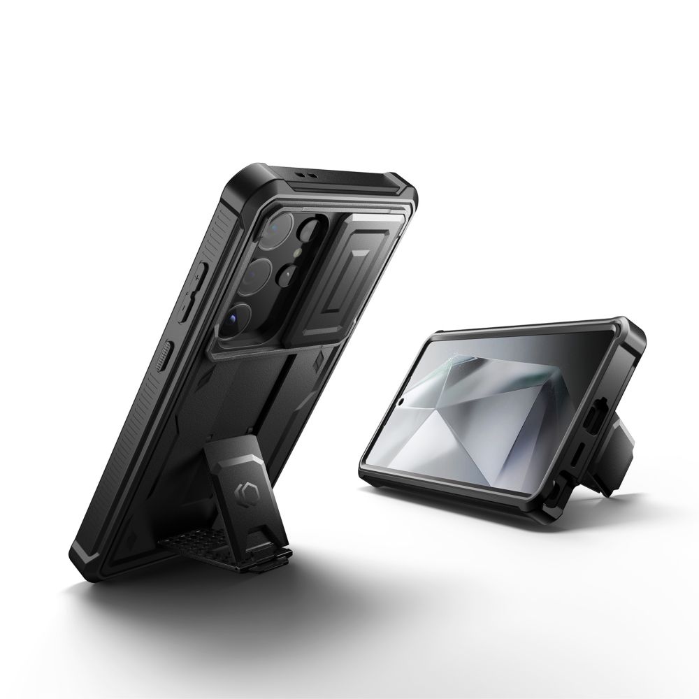 Samsung Galaxy S24 Ultra (SM-S928) Tech-Protect Kevlar Cam+ Protective Case Cover, Black