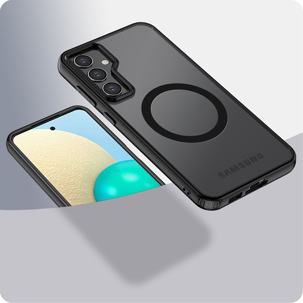 Samsung Galaxy A35 ( SM-A356E/DS ) Tech-Protect MagMat MagSafe Case Cover, Matte Black
