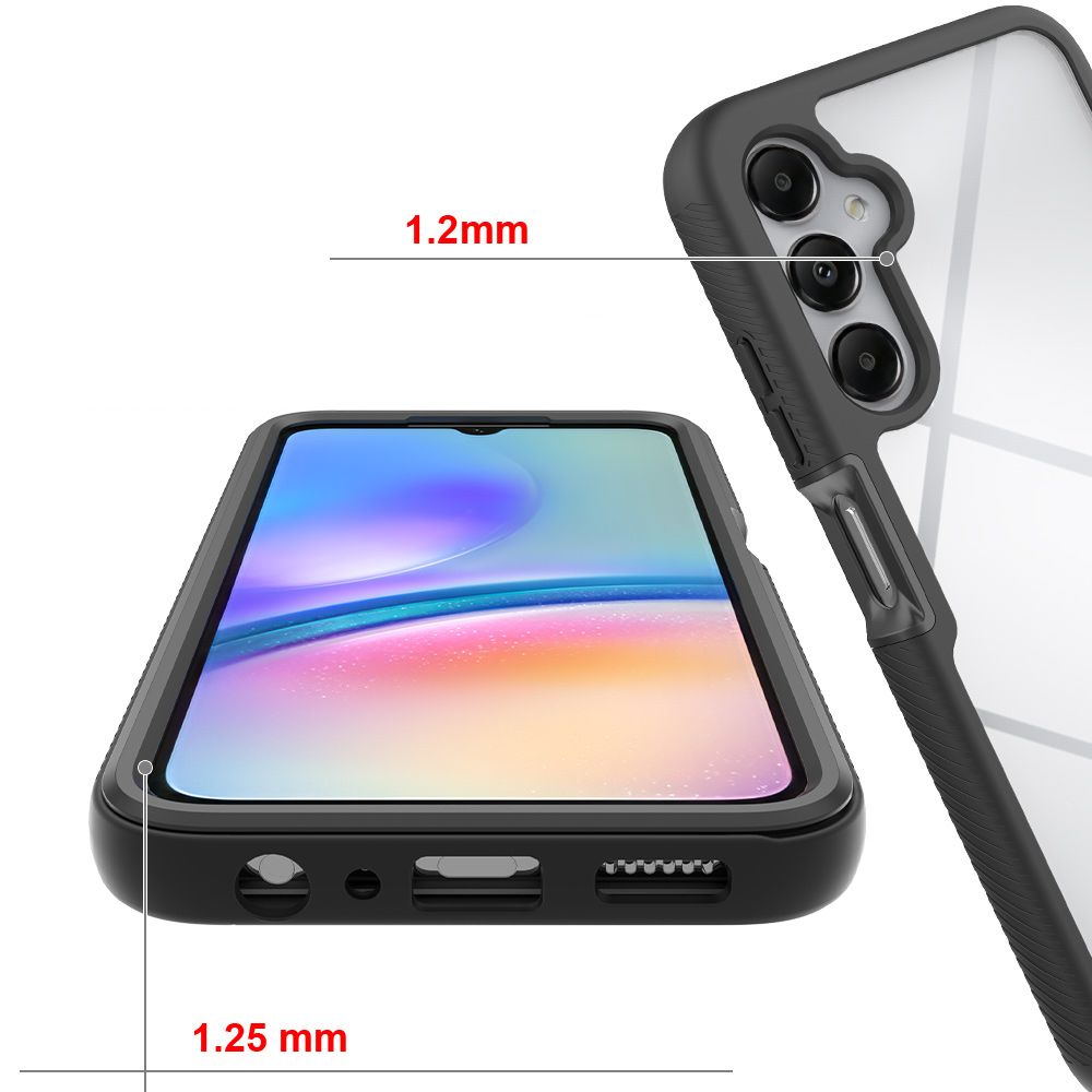 Samsung Galaxy A05s ( SM-A057F/DS ) Tech-Protect Defense360 Case Cover, Black
