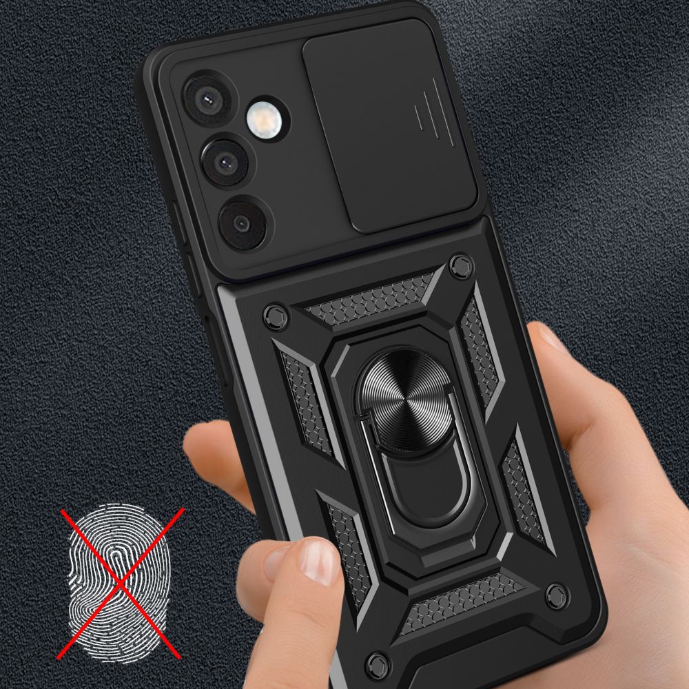 Tech-Protect Samsung Galaxy M15 5G vāciņš CamShield Pro, melns